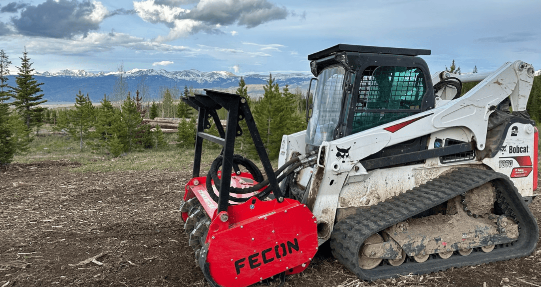 Professional forestry mulching near me in Eagle, CO reducing wildfire fuel loads